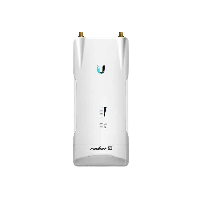 PUNTO DE ACCESO INALAMBRICO RP-5AC-GEN2 BASE STATION ROCKET 5GHZ 2XRP-SMA AIRMAX UBIQUITI-1