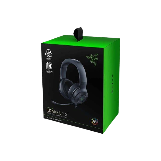 HEADSET GAMING RAZER KRAKEN X COLOR NEGRO-3