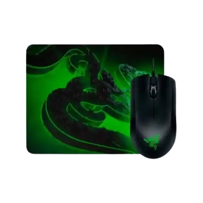 COMBO GAMING RAZER MOUSE ABYSSUS LITE + MOUSE PAD GOLIATHUS MOBILE