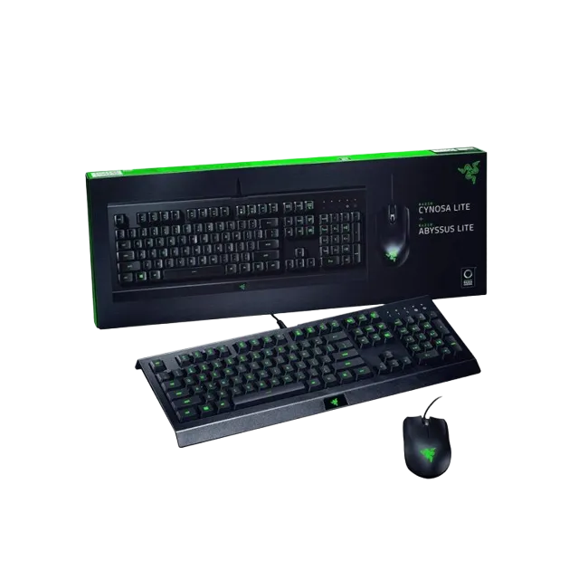 COMBO GAMING RAZER TECLADO CYNOSA LITE + MOUSE ABYSSUS LITE-1