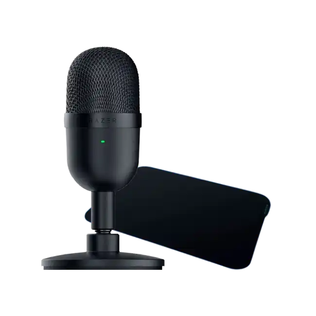 Combo de Microfono Razer Seiren Miniultra RZ19-03450 con Mouse Pad Razer-1