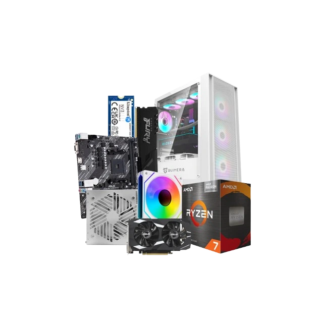 CPU Combo Gaming Quimera - Ryzen 7 5700G con Tarjeta Grafica-2