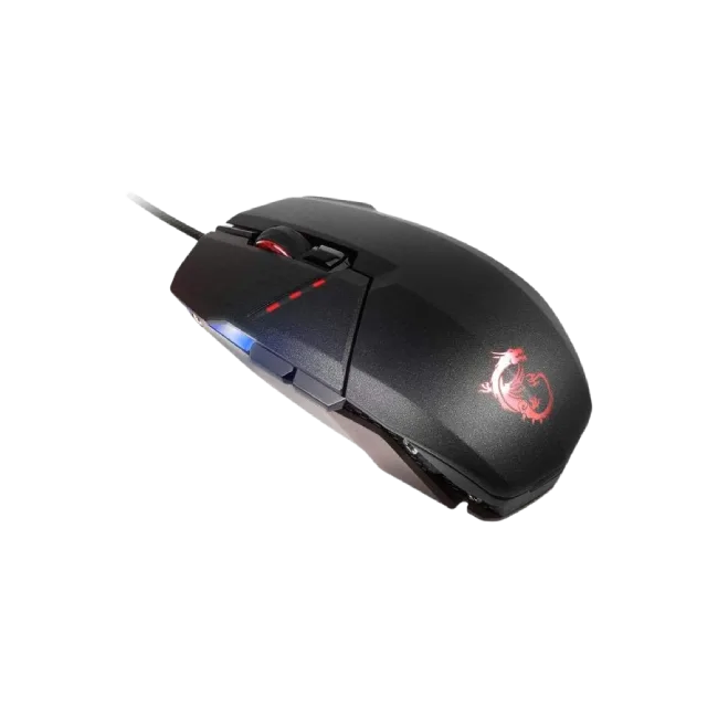 MOUSE GAMING DS100 AMBIDIESTRO 7 BOTONES 3500 DPI RGB MSI-1