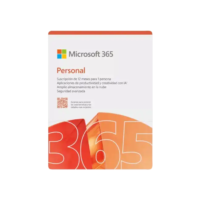 Microsoft 365 Personal - Subscription - Windows - PK Lic 1YR Online LatAm ONLY E