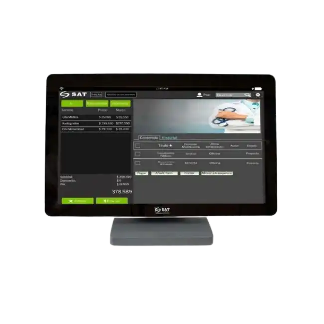 MONITOR TOUCH SAT 2013FPH 21 CAPACITIVO VGA HDMI-3
