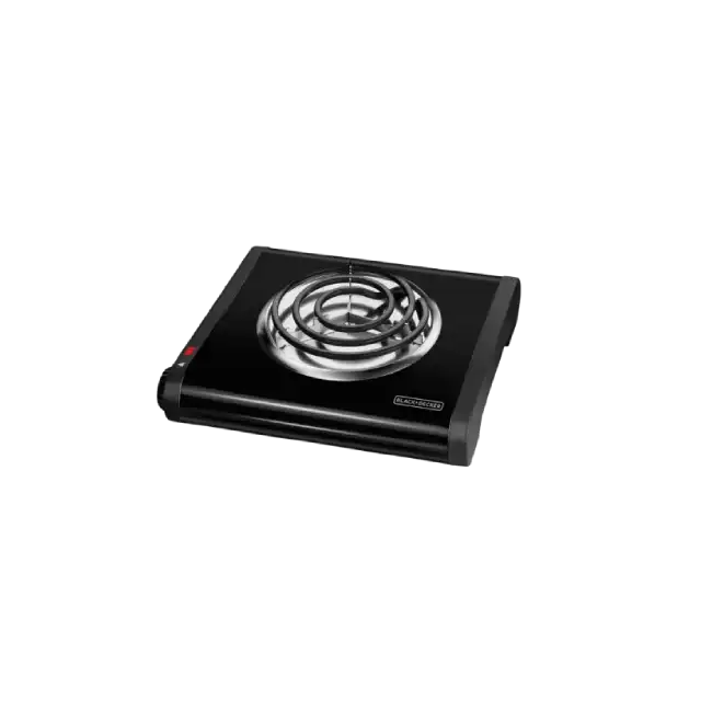 Estufa Electrica Black+Decker SB1001B 1 Hornilla Control de Temperatura Ajustable-1