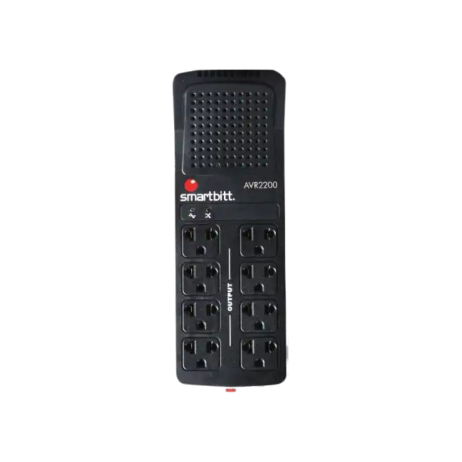 Regulador Smartbitt 1100W, 2200VA, 8 Salidas