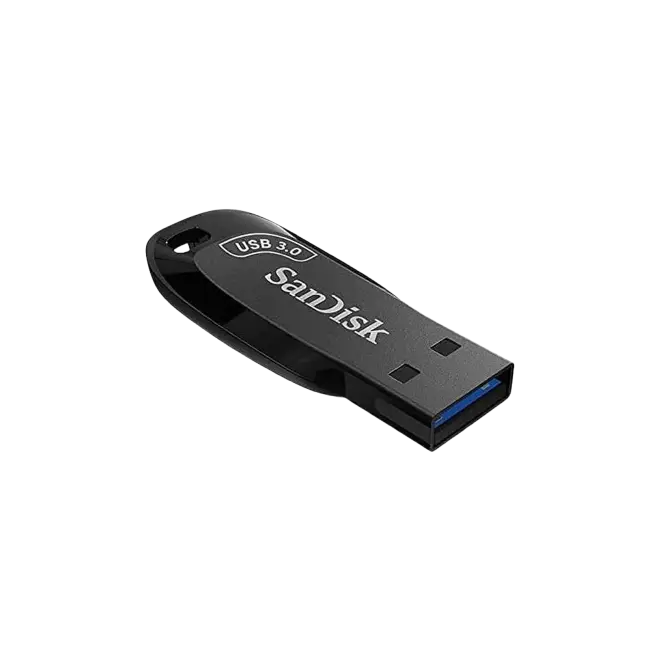 Memoria USB SanDisk Ultra Shift 64GB USB 3.0 Flash Drive Black Z410