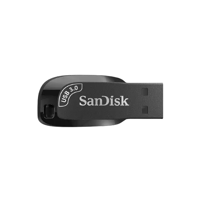 Memoria USB SanDisk Ultra Shift 64GB USB 3.0 Flash Drive Black Z410-2