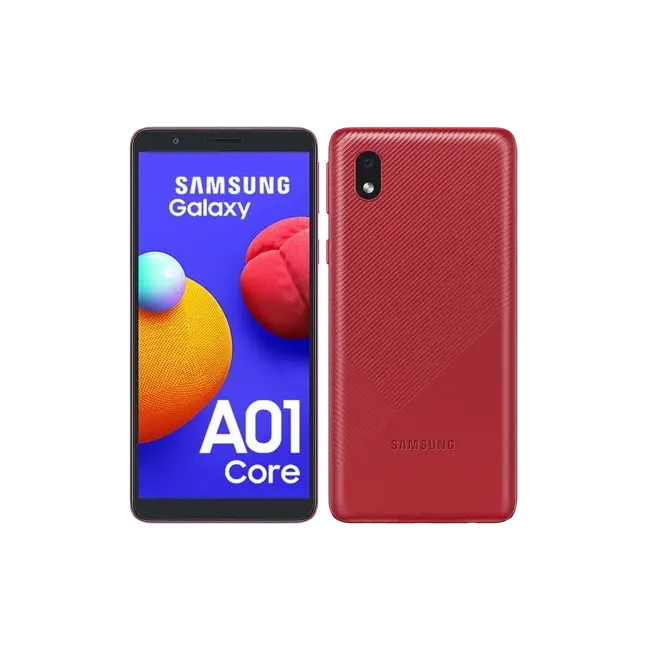 CELULAR SAMSUNG GALAXY A01 CORE 16GB COLOR ROJO