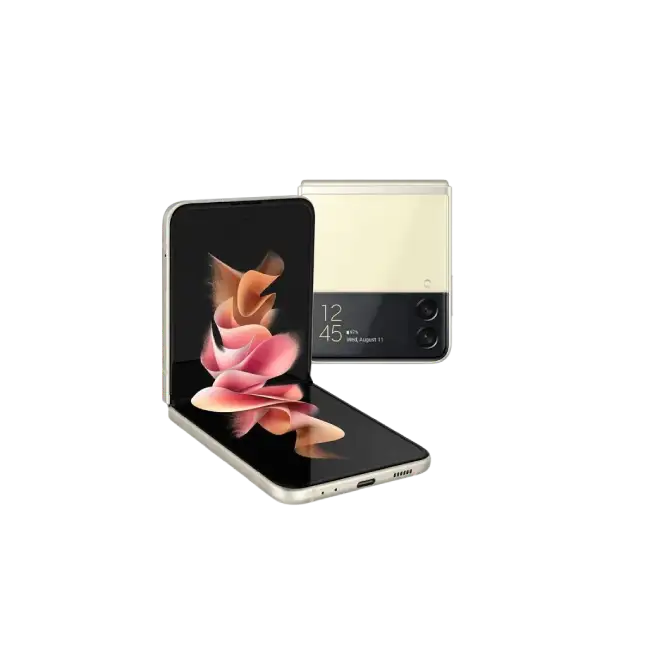 Celular Samsung Galaxy Z Flip 3 128GB 5G Color Crema-1