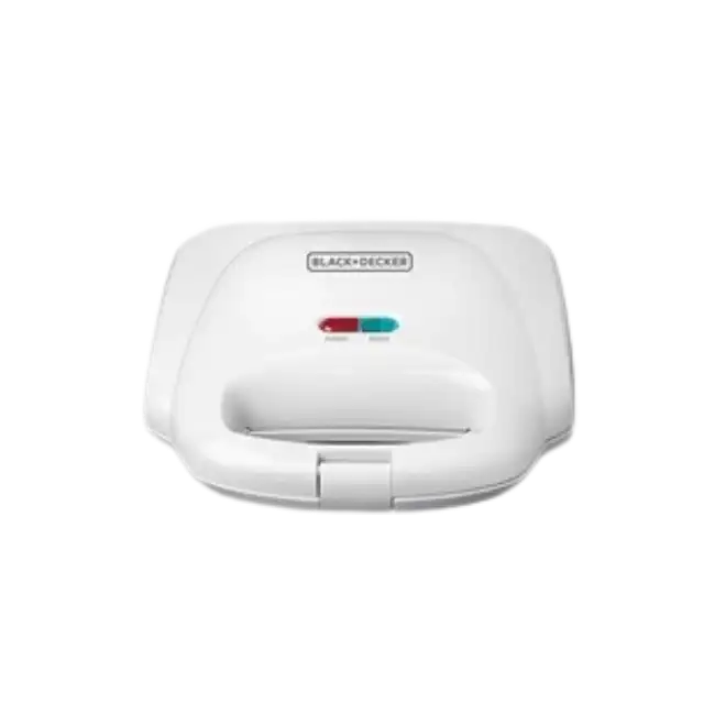 Sandwichera Black+Decker SM24520 700 Watts Capacidad de 2 Piezas-1