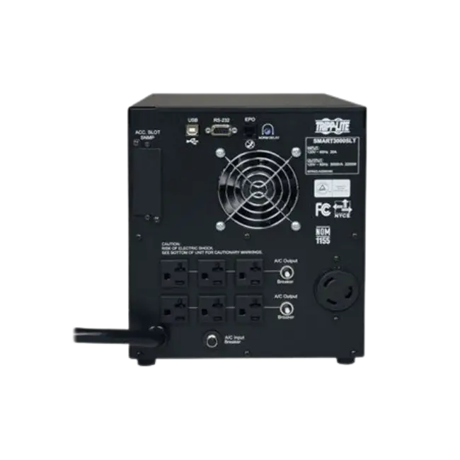 UPS TRIPPLITE SMART 3000VA 2250W AVR 120V 3KVA USB DB9 SNMP UPS CA