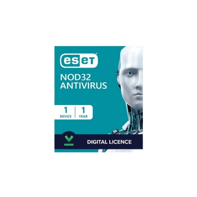 ESET NOD32 Antivirus - Base License - CD-ROM (DVD-box) - 1 PC - ENABX-HP1-1PTP ESD TO PRINT