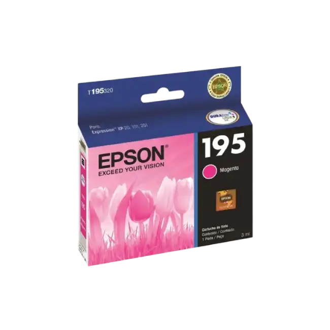CARTUCHO DE TINTA T195320-AL T195 MAGENTA EPSON-2