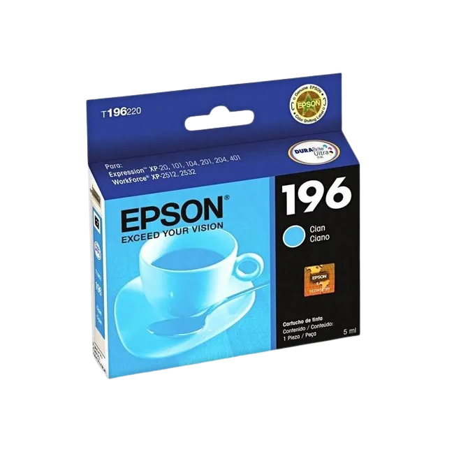 CARTUCHO DE TINTA T196220-AL T196 CIAN EPSON-1