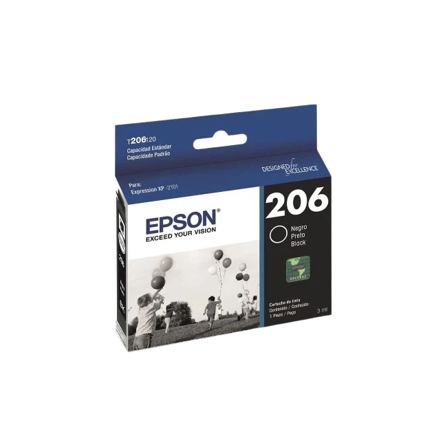 206 Black Ink Cartridge - Xpression XP-2101-2
