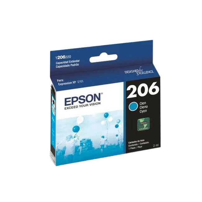 206 Cyan Ink Cartridge - Xpression XP-2101