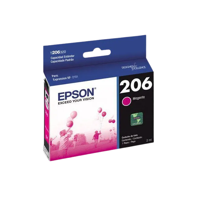 206 Magenta Ink Cartridge - Xpression XP-2101