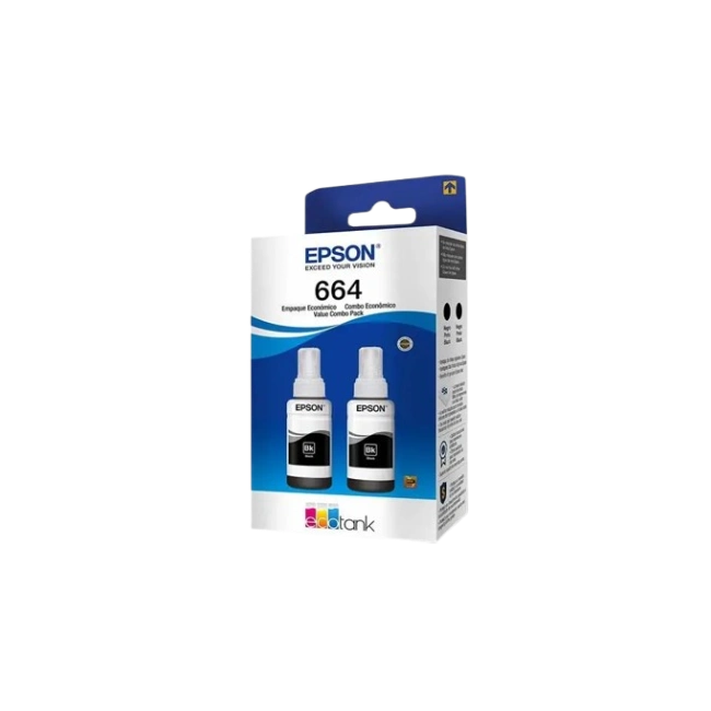 Epson T664 - 2 Pack Black-2
