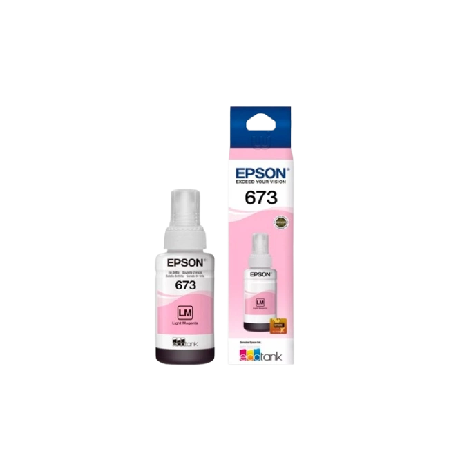 Tinta Para Impresora Epson T673620-AL T673 Color Magenta