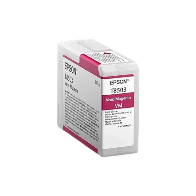 Epson T850, UltraChrome Light Vivid Magenta Ink Cartridge-1