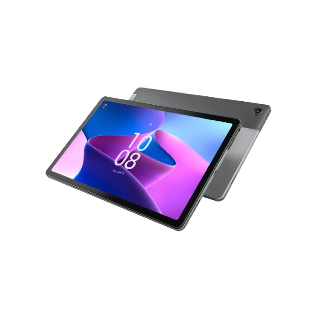 Lenovo Tab - 10.1" - WUXGA (1920x1200) - Android 14 or Later - MediaTek Helio G85 - 4GB Soldered LPDDR4x - 28GB eMMC 5.1 - Luna Grey + + Folio Case + Stereo Earbuds-3
