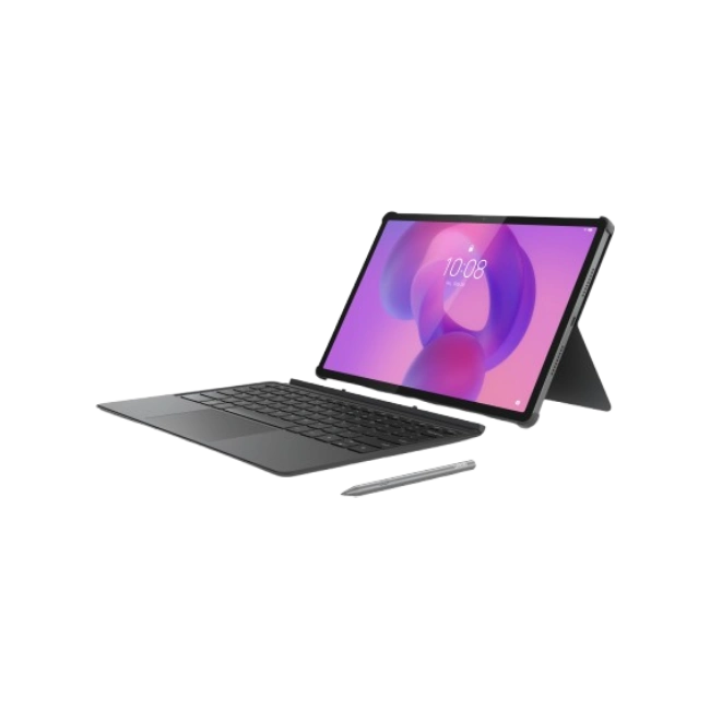 Lenovo IdeaTab Pro - 12.7" - 3K (2944 x 1840) - Android 14 or Later - MediaTek Dimensity 8300 - 8GB Soldered LPDDR5x - 256GB UFS 4.0 - Luna Grey + Keyboard + Pen Plus + Moto Buds-4