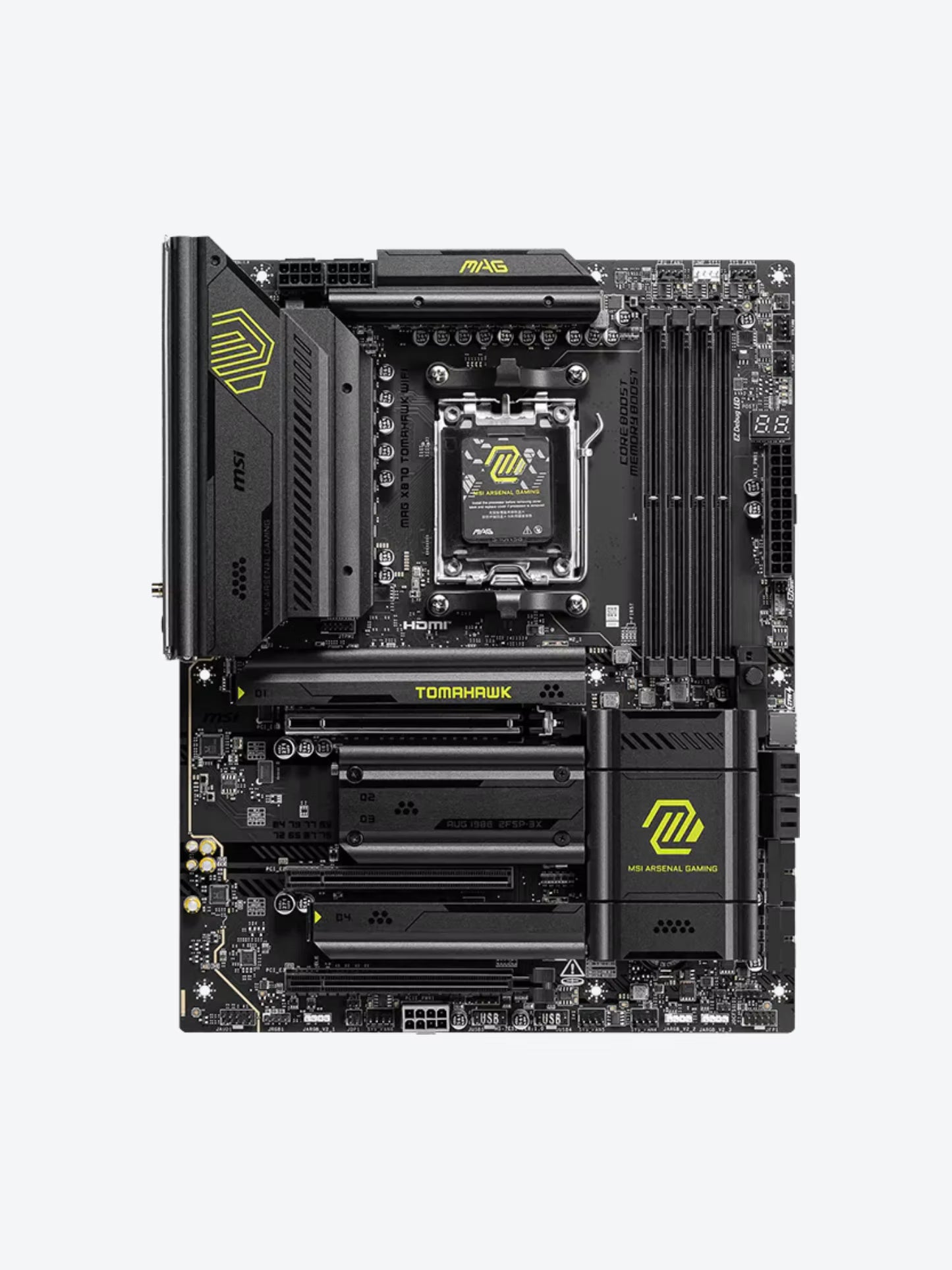 TARJETA MADRE MSI MAG X870 TOMAHAWK WIFI DDR5 AM5 911-7E51-001-1