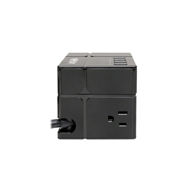 Cubo de energía supresor de sobretensiones con 3 tomacorrientes