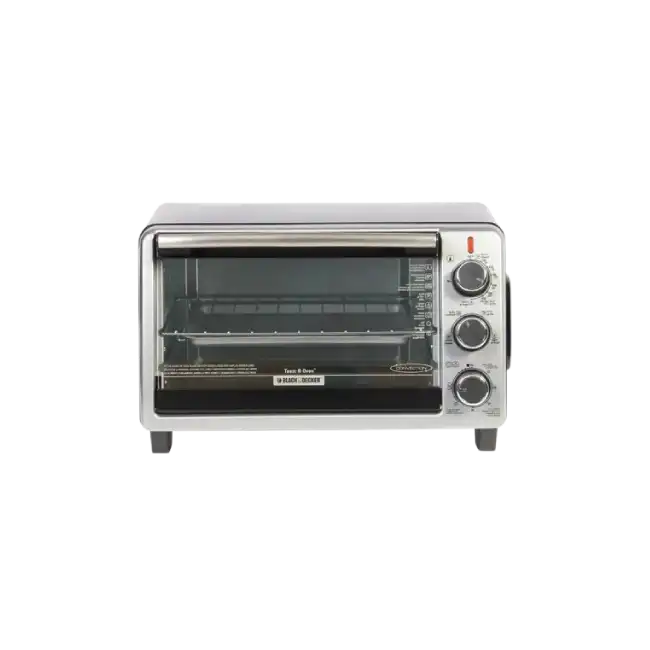 Horno Tostador Black+Decker TO1950SBD 1350 Watts Capacidad 6 Rebanadas-1