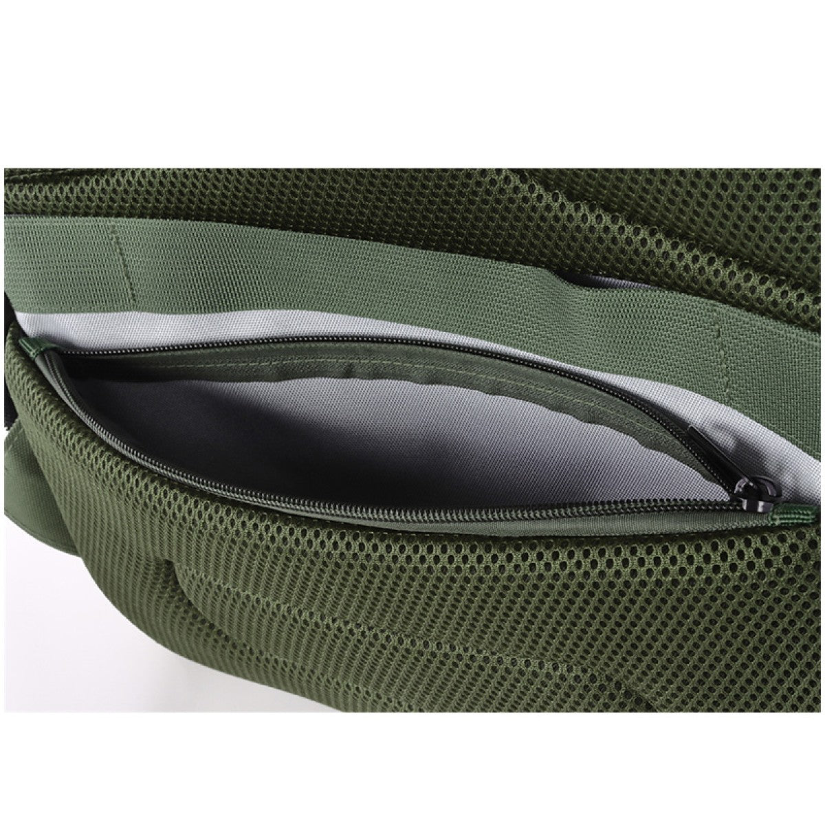 Mochila U2 Verde con Celeste-9