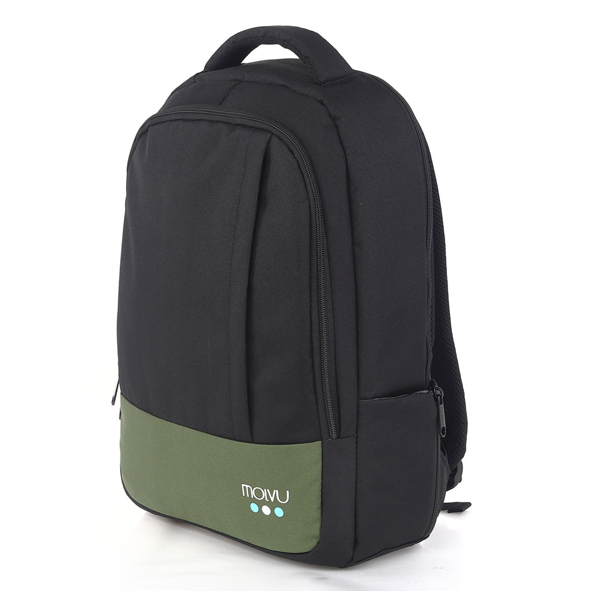 Mochila U2 Negro Verde-4