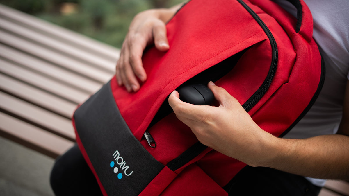 Mochila U2 Roja-12
