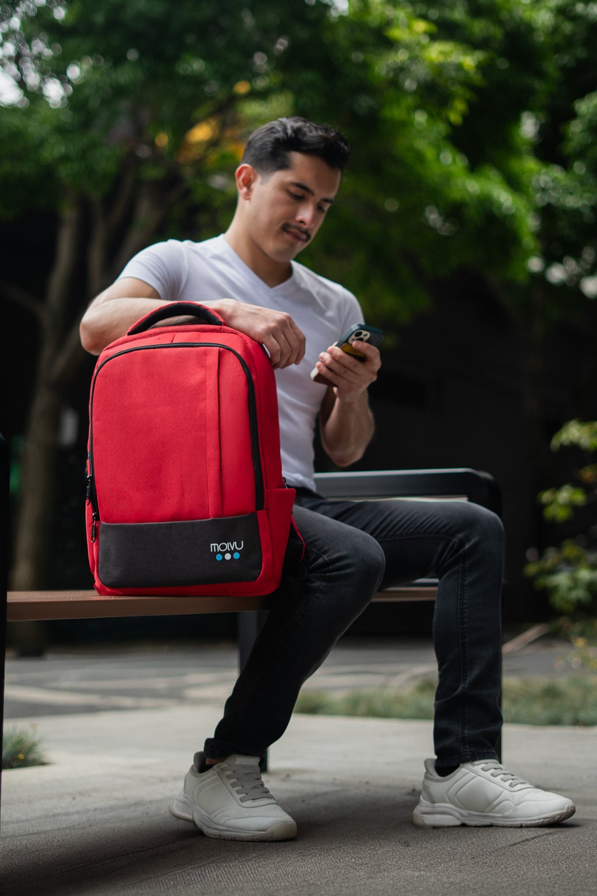 Mochila U2 Roja-19