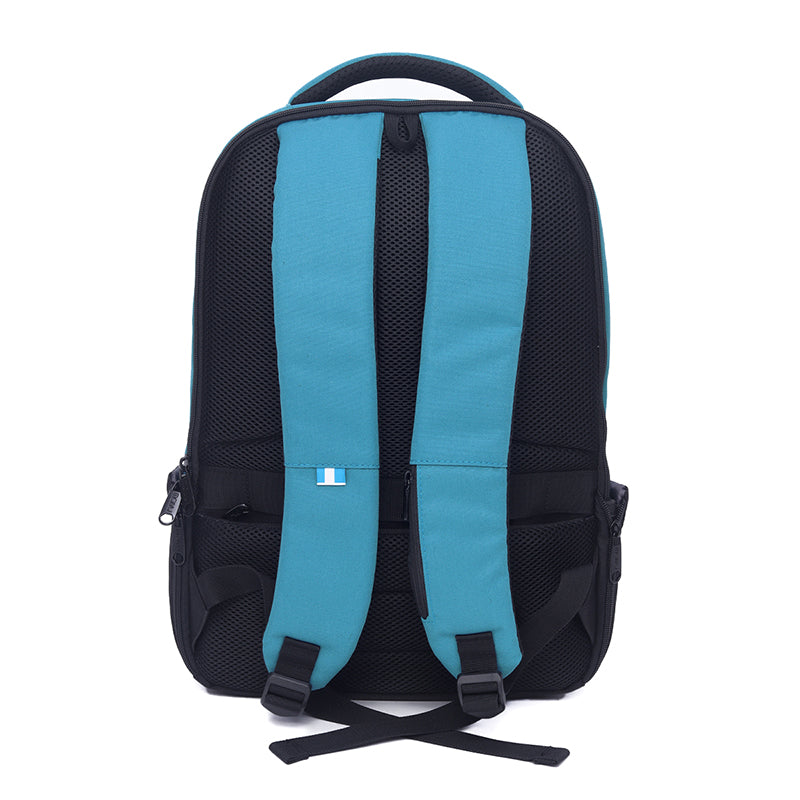 Mochila U2 Celeste Negro-3
