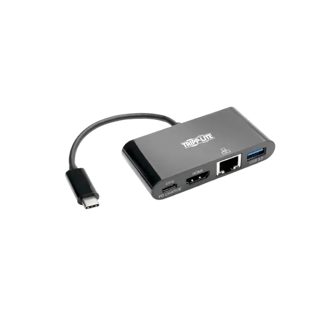 Adaptador de Video Externo TrippLite USB-C a HDMI / USB-C / USB