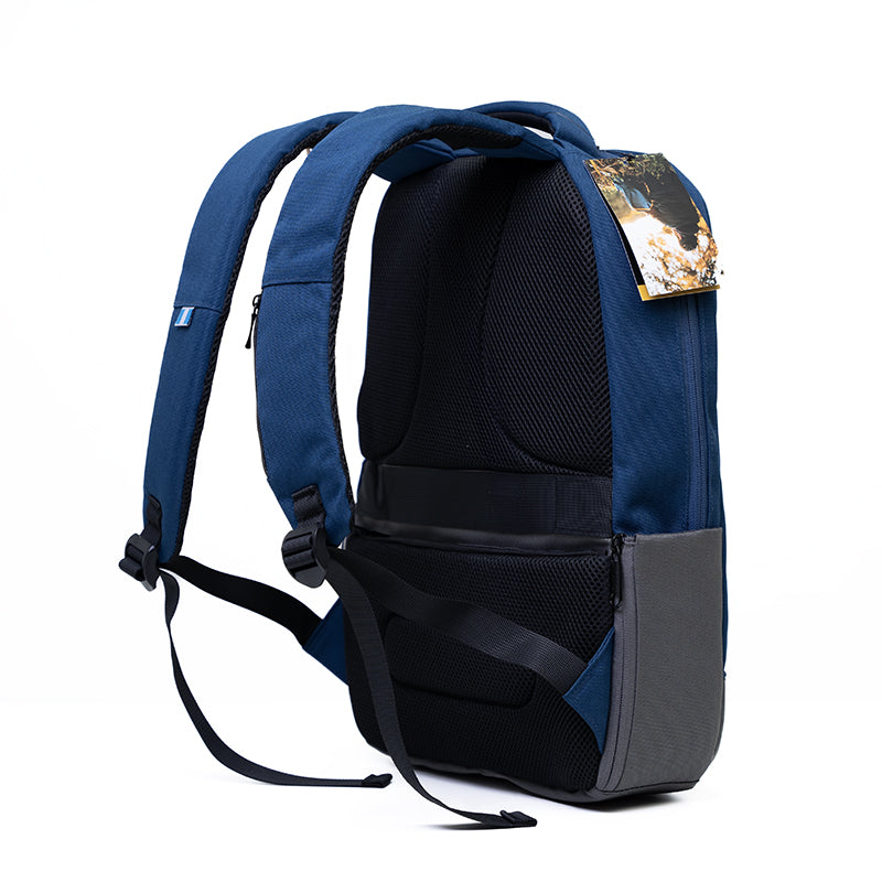 Mochila U4 Azul Gris-5