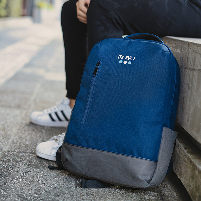 Mochila U4 Azul Gris-9
