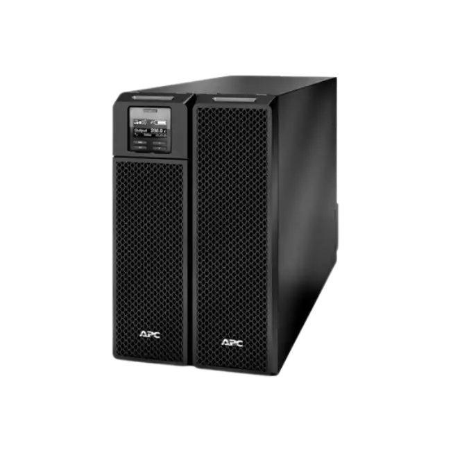 APC Smart-UPS On-Line 10000VA - UPS - CA 208 V - 10 kW - 10000 VA - Ethernet 10/100, RS-232, USB - conectores de salida: 7 - negro - para P/N: SRT5KRMTF, SRT5KTF
