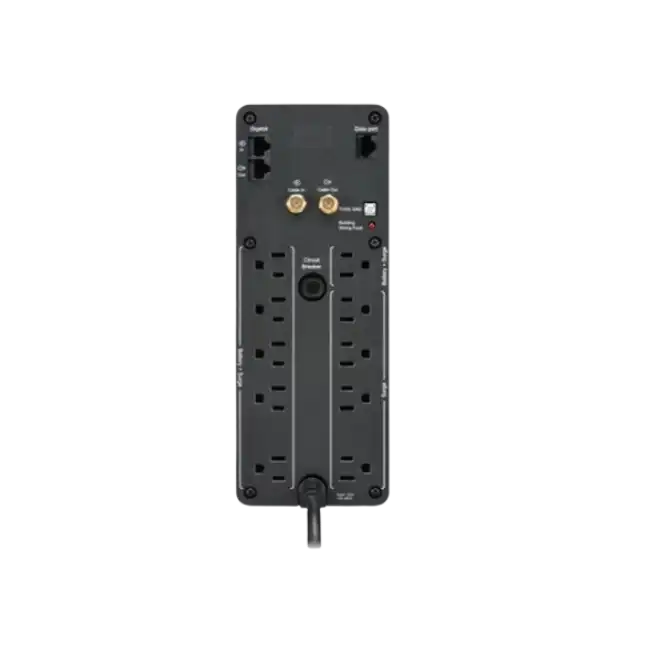 APC Back-UPS Pro BR1500M2-LM - UPS - CA 120 V - 900 vatios - 1500 VA - USB - conectores de salida: 10 - negro