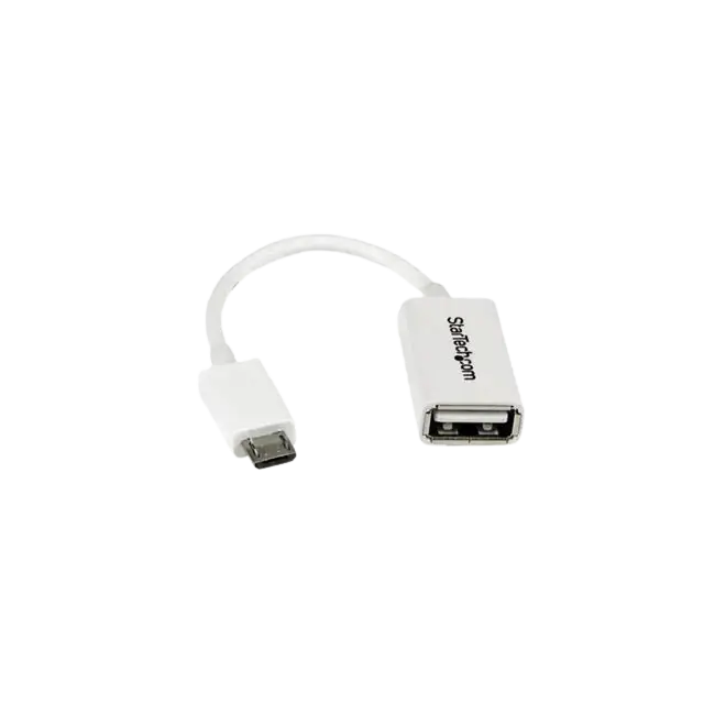 CABLE ADAPTADOR STARTECH.COM UUSBOTG MICRO USB MACHO A USB A HEMBRA OTG 12CM
