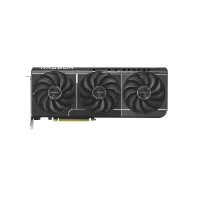 ASUS - PRIME-RX9060XT-O8G - PCI Express 5.0 - AMD - AMD Radeon RX 9070 XT - GDDR6 SDRAM - HDMI / DisplayPort-1