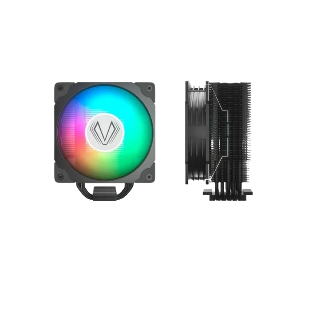 VENTILADOR PARA PROCESADOR VETROO V5 ARGB COLOR NEGRO