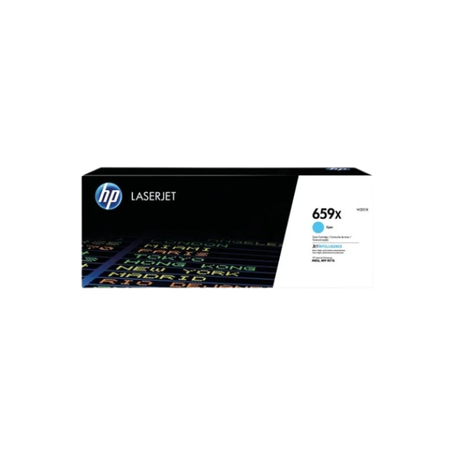 HP 659X Cyan LaserJet Toner Cartridge-1
