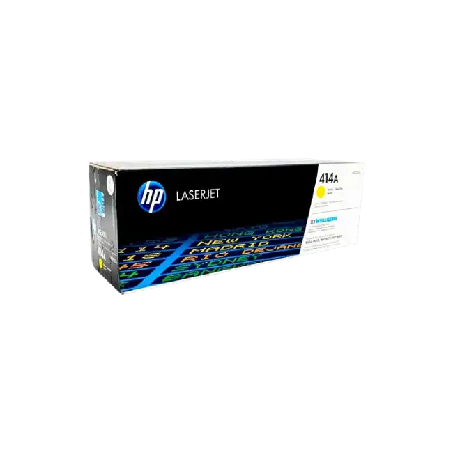 Toner HP 414A LaserJet Color Amarillo Original