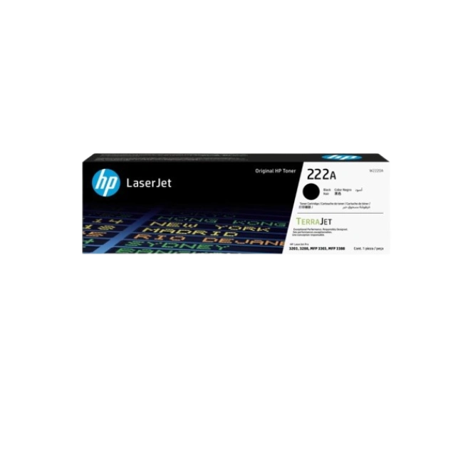 HP 222A BLK LJ Toner Cartridge-1
