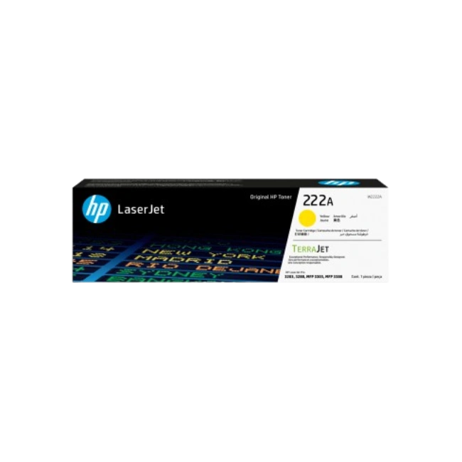 HP 222A Yel LJ Toner Cartridge