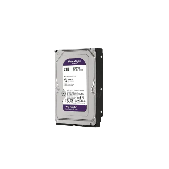 Disco Duro Interno Western Digital WD23PURZ 2TB 3.5 Purple SATA 6Gb/s SC HA520