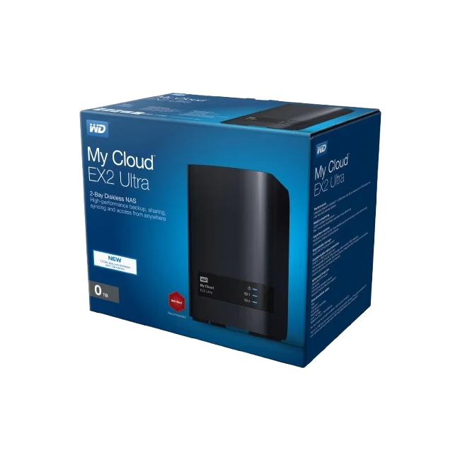 NAS ALMACENAMIENTO EN LA NUBE EX2 2 COMPARTIMENTOS WD-3